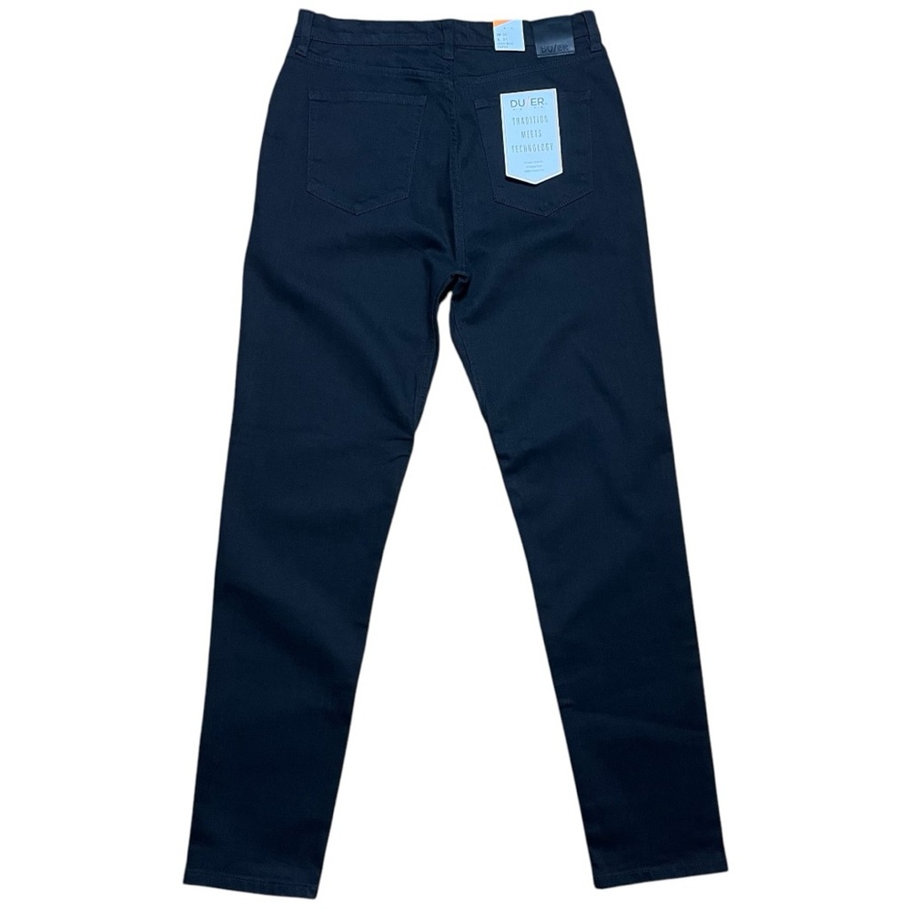 DU/ER Wm’s High Rise Taper Jean NWT In Black Sz W30 L31